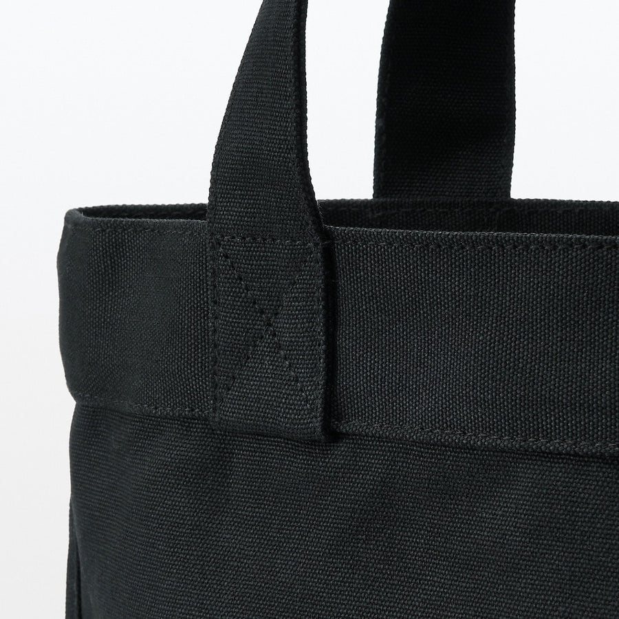 canvas Tall tote bag Black