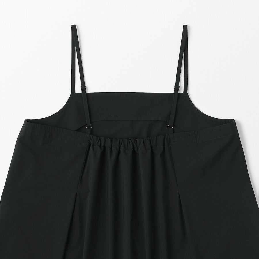 Women's Quick dry broadcloth camisole dress BlackXS