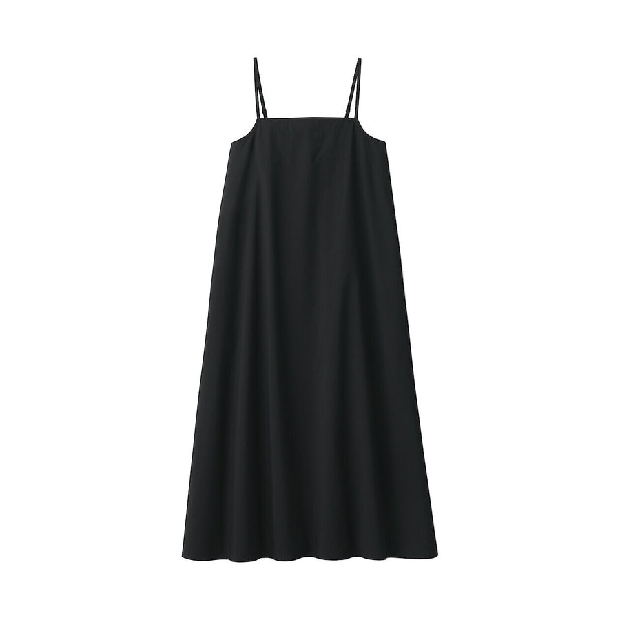 Women's Quick dry broadcloth camisole dress BlackXS