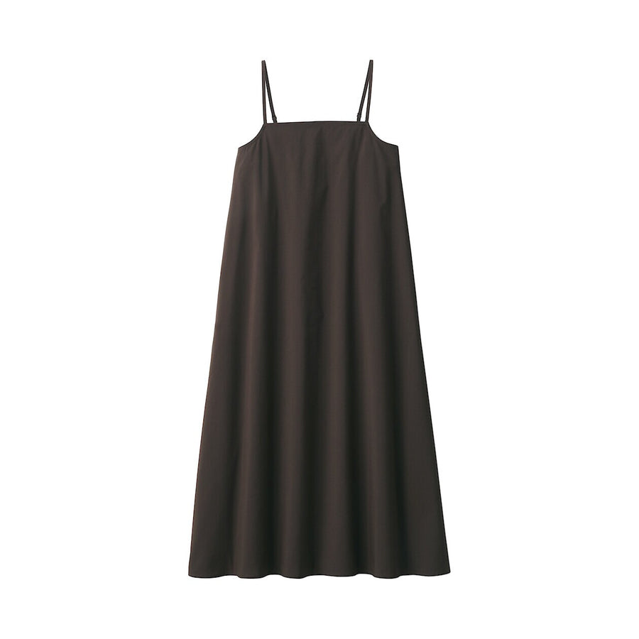 Women's Quick dry broadcloth camisole dress BlackXS