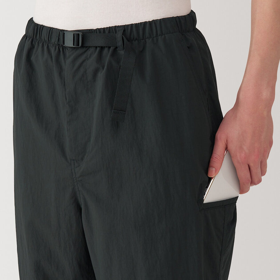 Men's water repellent wind pants BlackXS