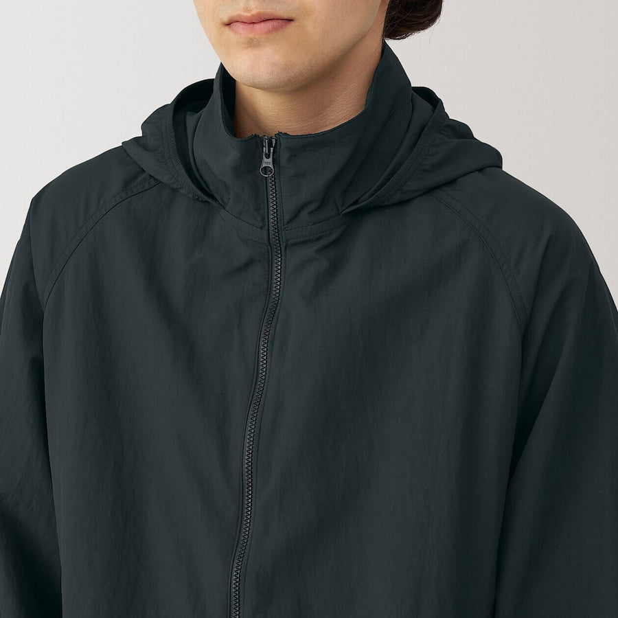 Men's Water repellent windbreaker BlackXS