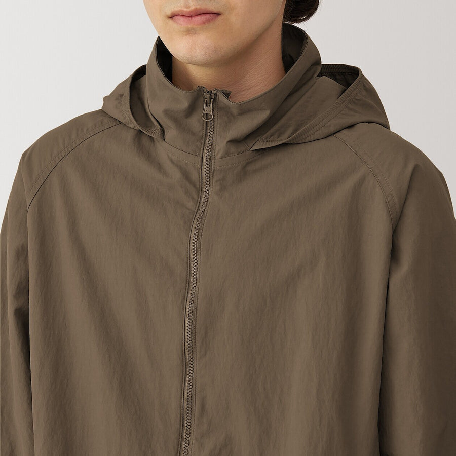 Men's Water repellent windbreaker BlackXS