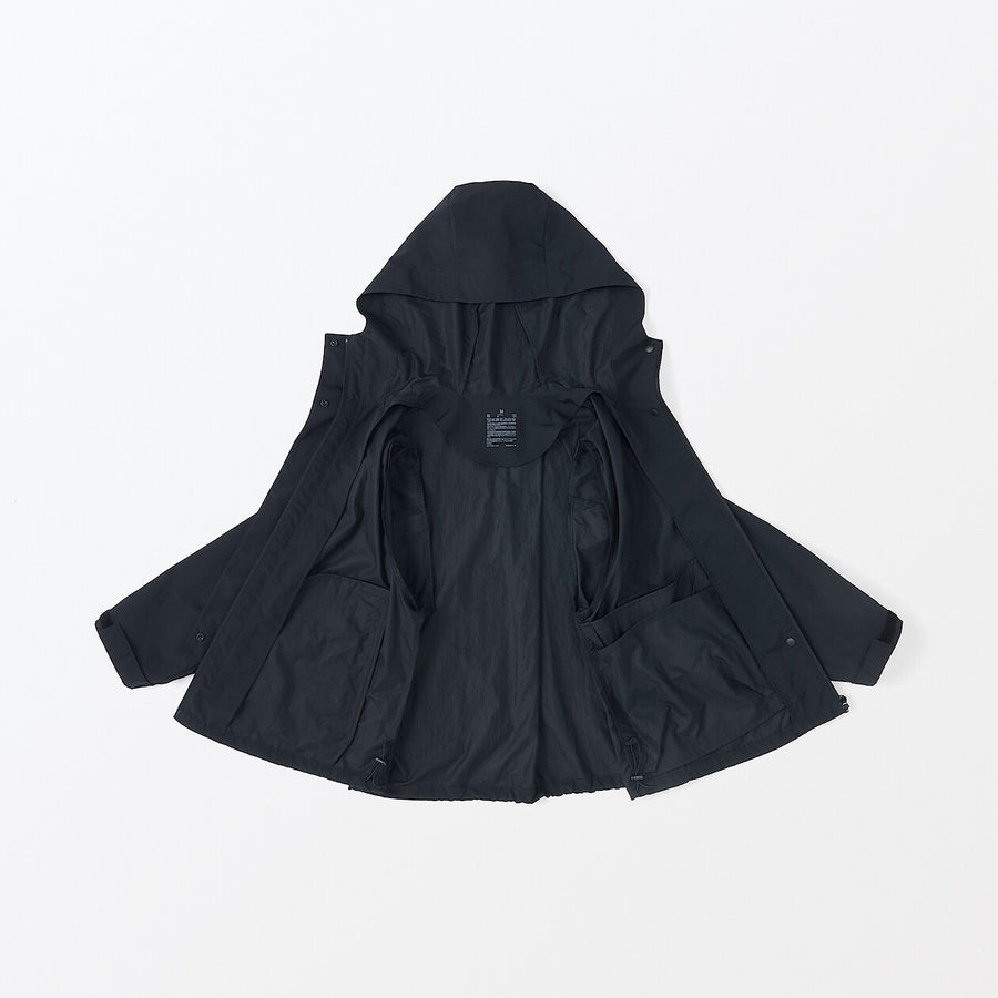 Packable Water Repellent Hooded Jacket