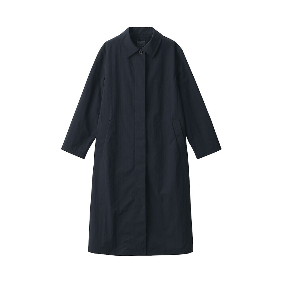 Women's Water repellentStand fall collarcoat Black XS