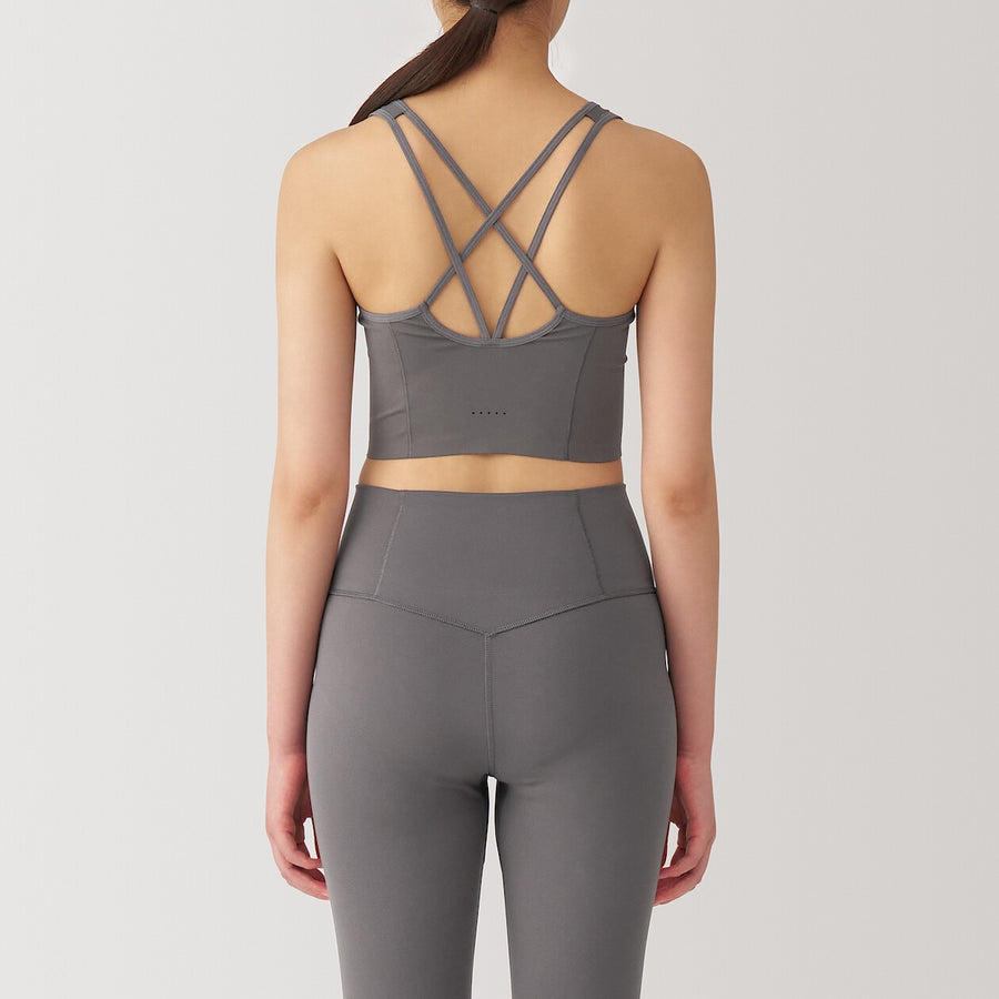 MUJI Walker Quick Dry Half Top Sports Bra