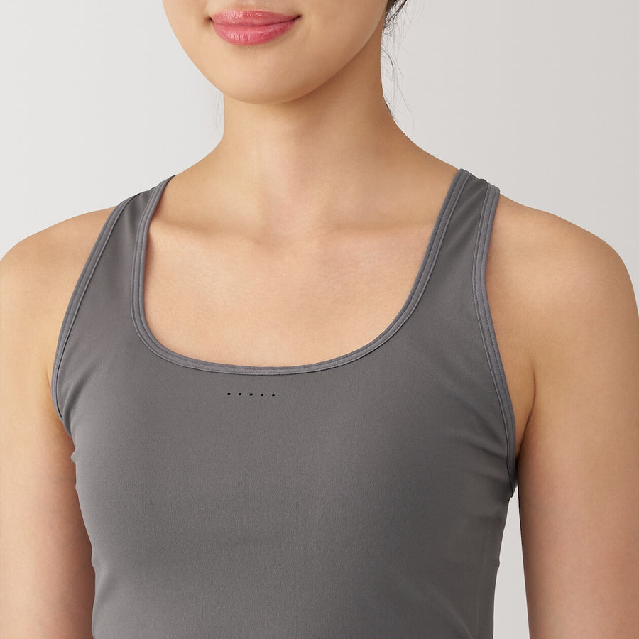 MUJI Walker Quick Dry Half Top Sports Bra