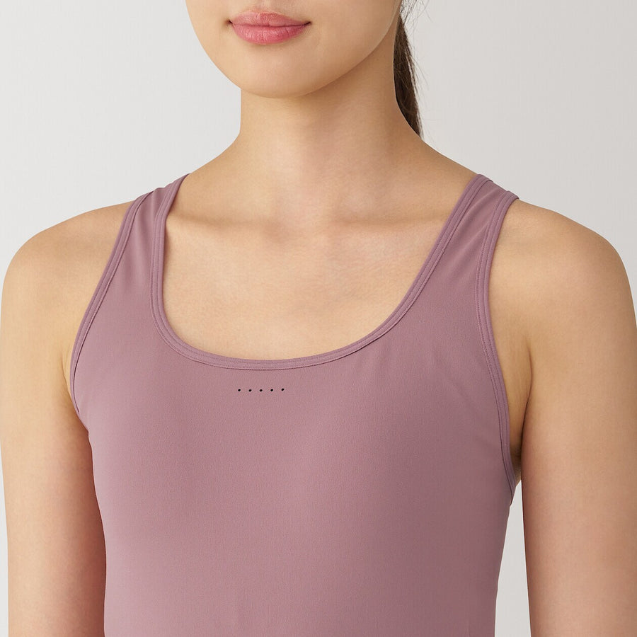 Women's Quick dry bra tank topMedium GreyXS