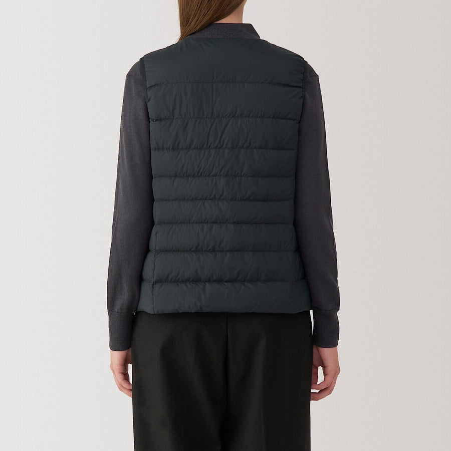 Lightweight Down Collarless Vest