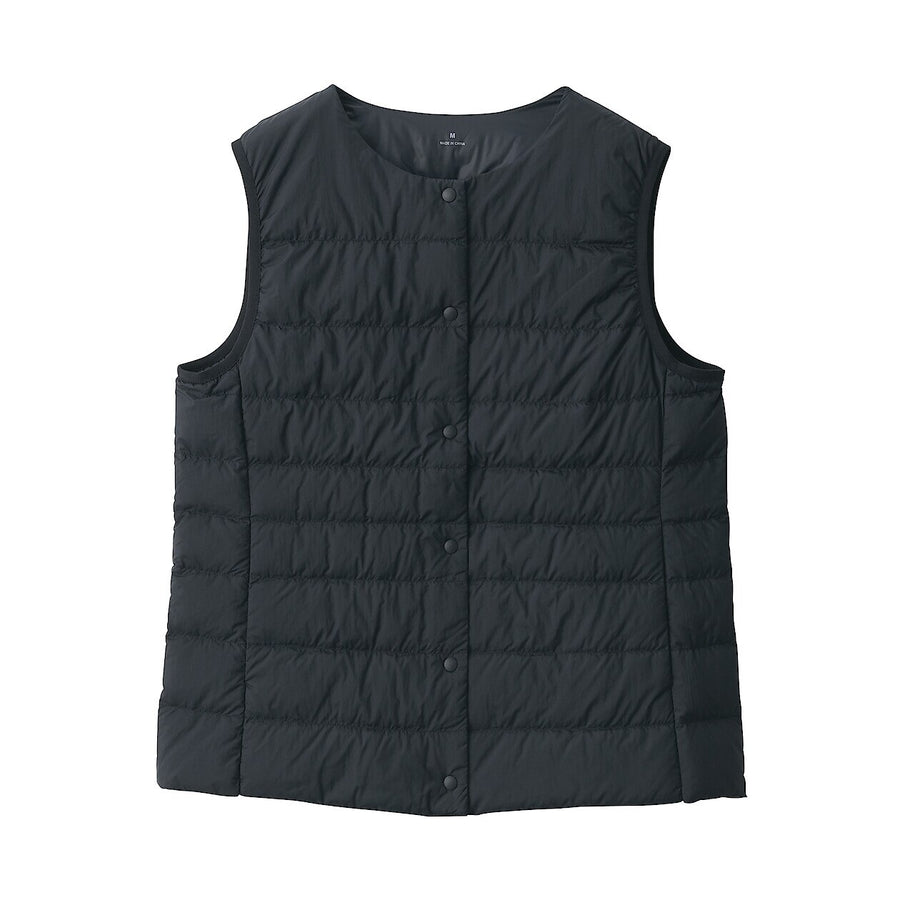 Lightweight Down Collarless Vest