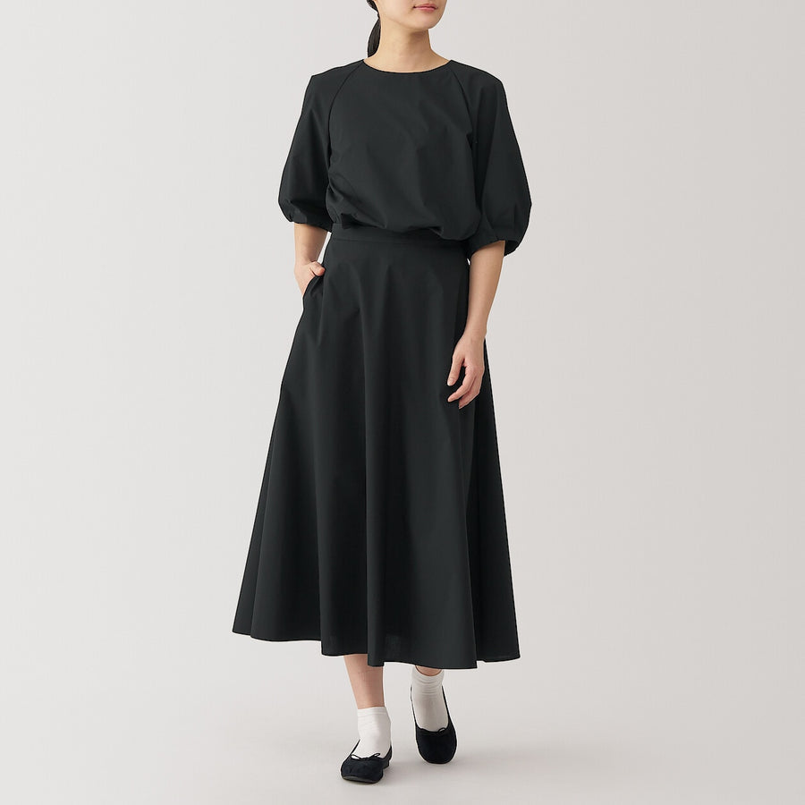 Quick Dry Broadcloth Flare Skirt