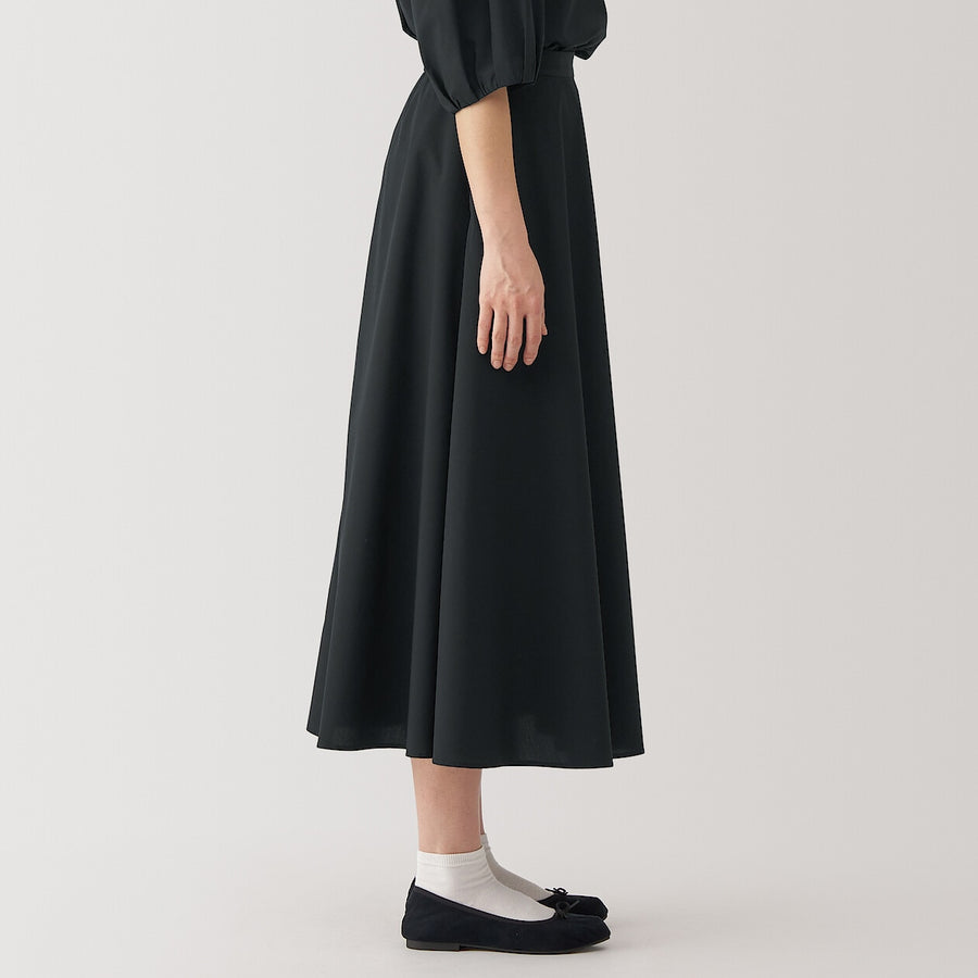 Quick Dry Broadcloth Flare Skirt