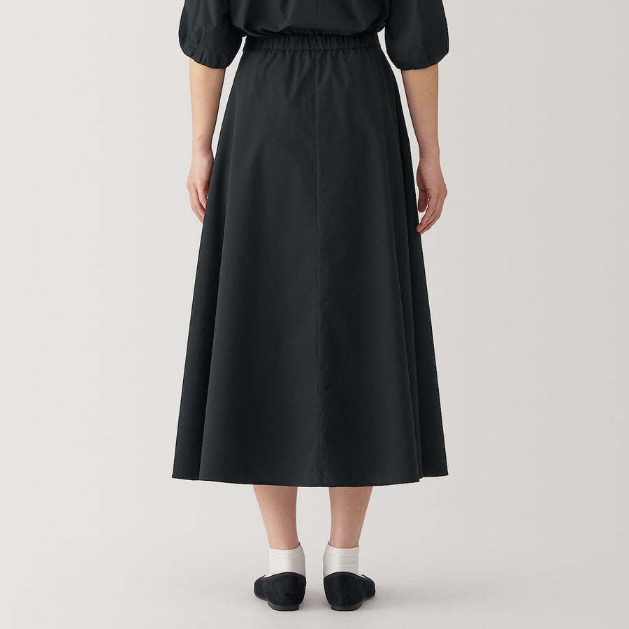 Quick Dry Broadcloth Flare Skirt