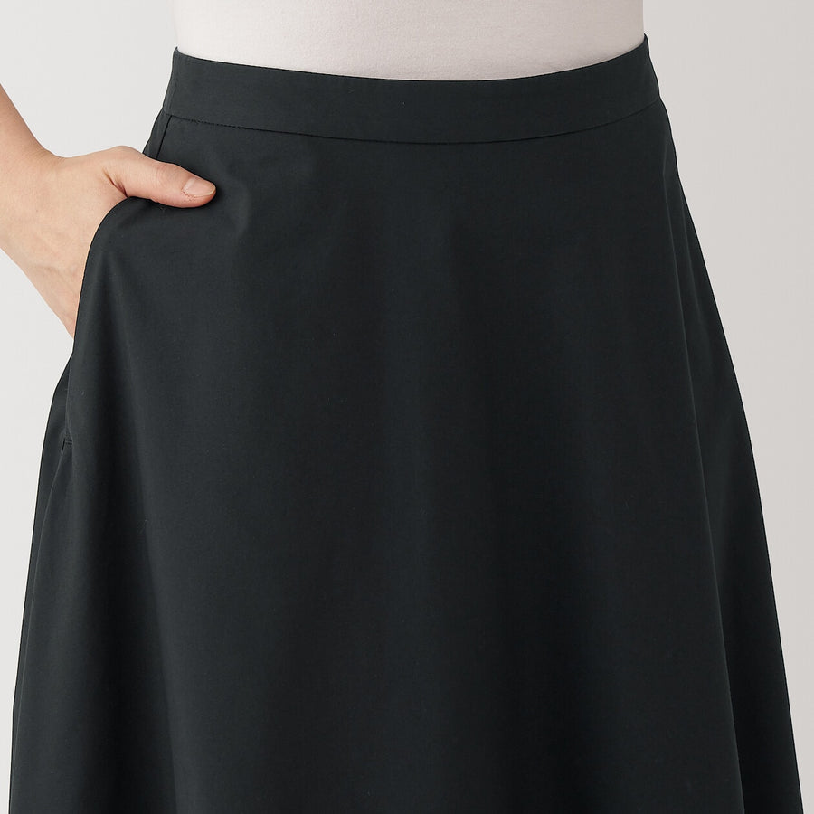 Quick Dry Broadcloth Flare Skirt