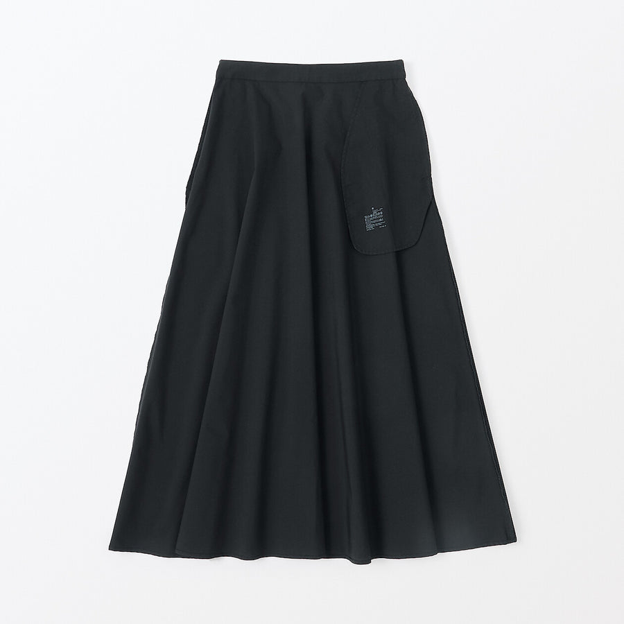 Quick Dry Broadcloth Flare Skirt