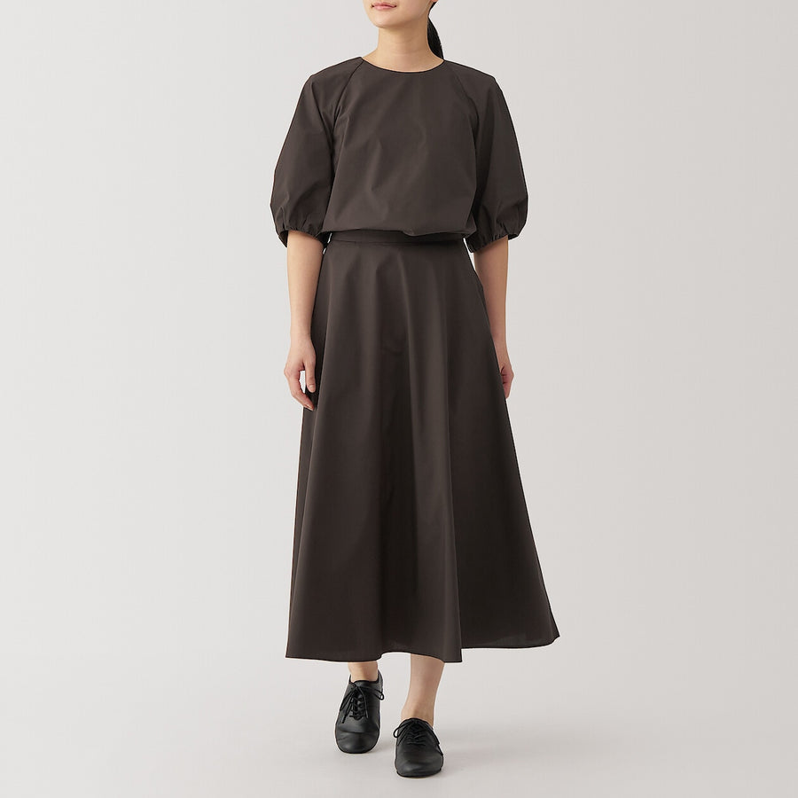 Quick Dry Broadcloth Flare Skirt