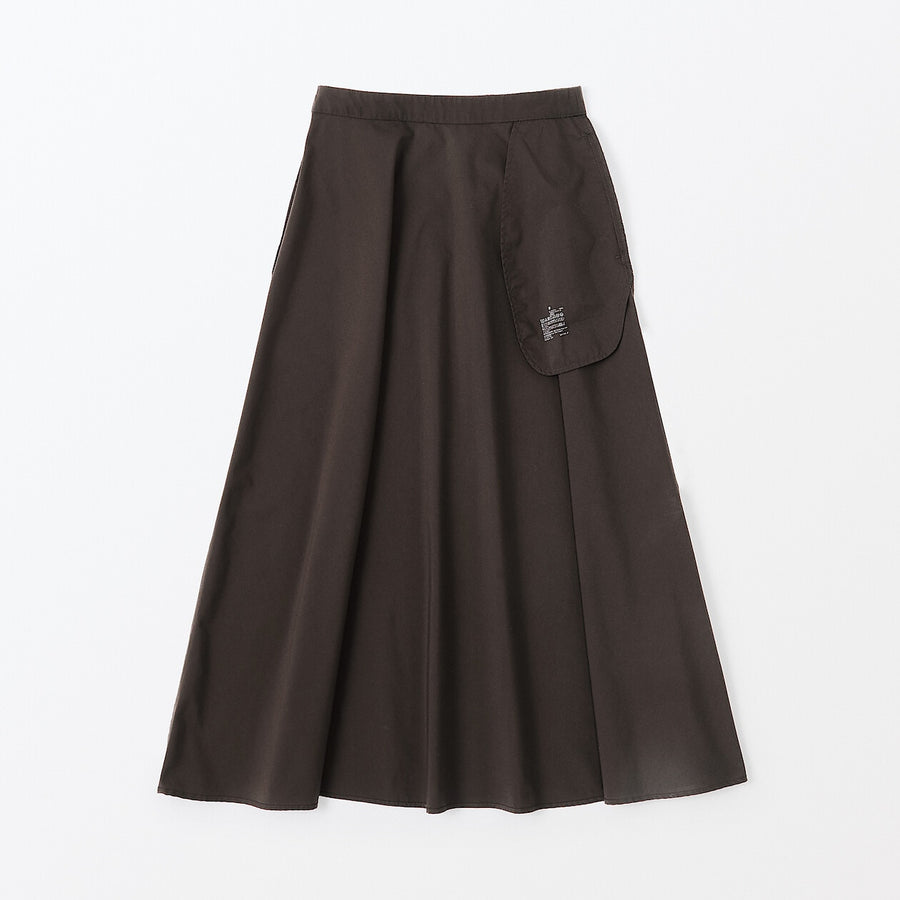 Quick Dry Broadcloth Flare Skirt