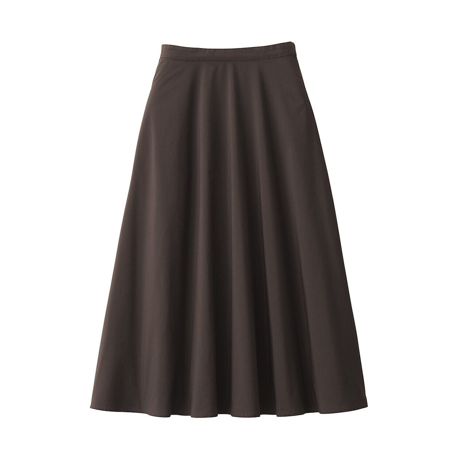 Quick Dry Broadcloth Flare Skirt