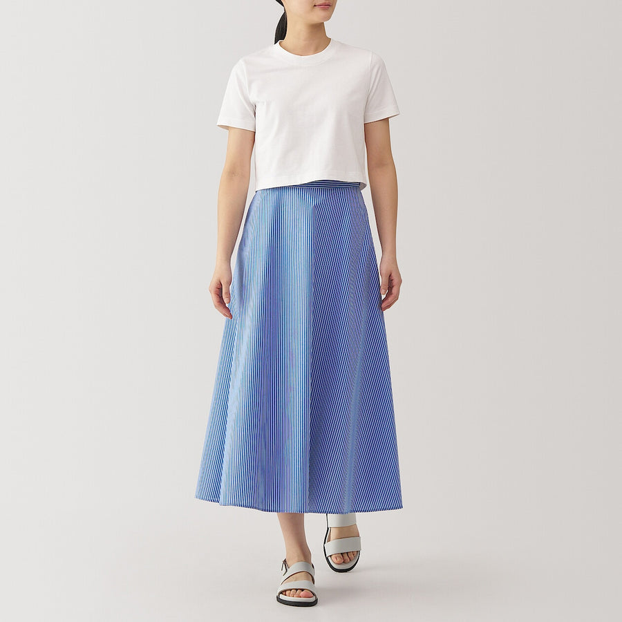 Quick Dry Broadcloth Flare Skirt