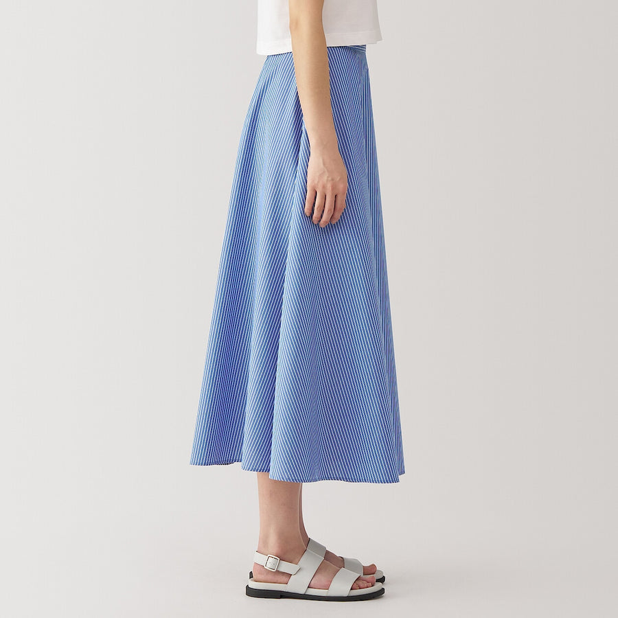 Quick Dry Broadcloth Flare Skirt