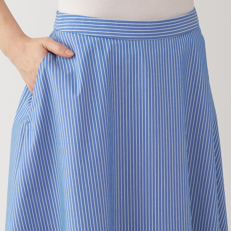 Quick Dry Broadcloth Flare Skirt