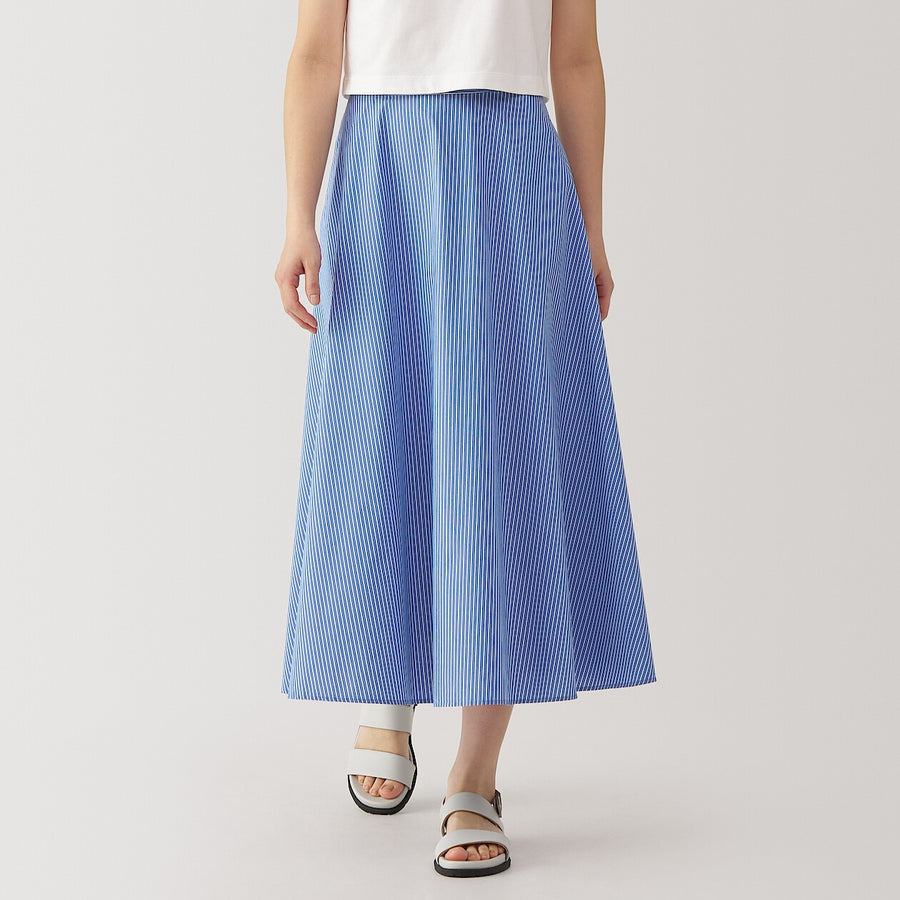 Quick Dry Broadcloth Flare Skirt