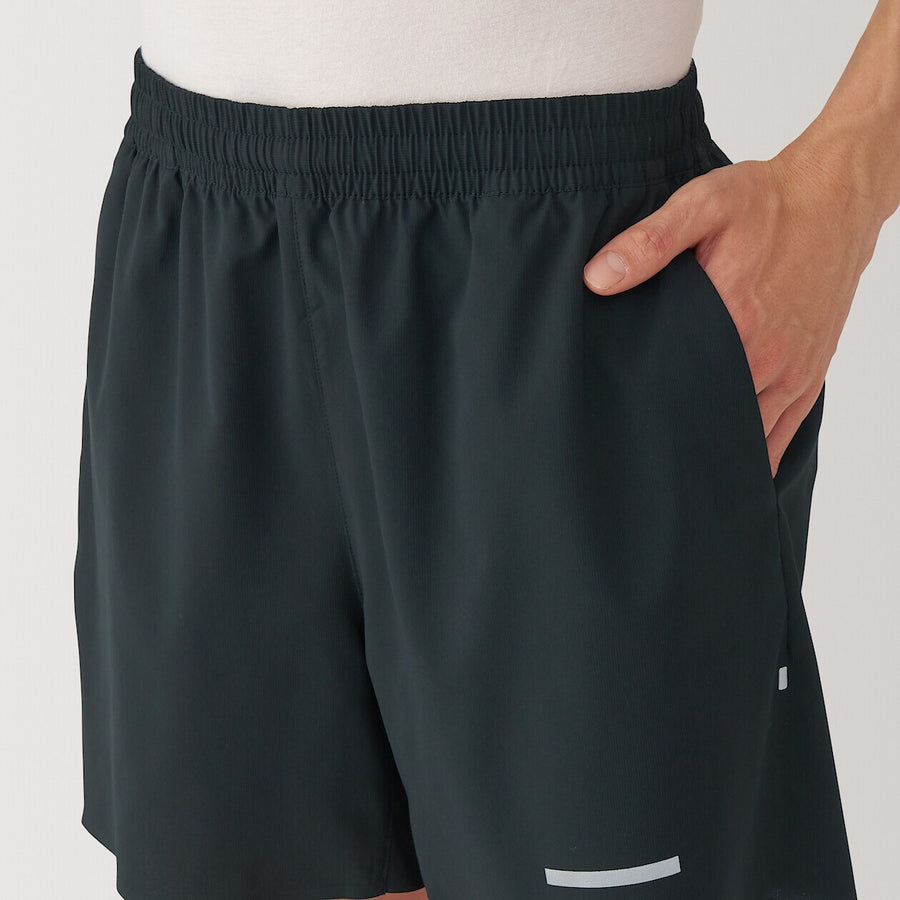 Men's UV protection quick dry activewear short pantsGreyXS