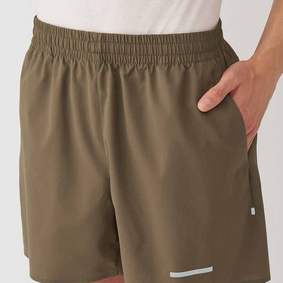 Men's UV protection quick dry activewear short pantsGreyXS