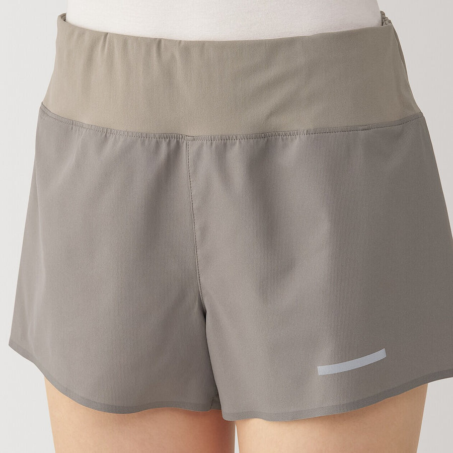 W's UV protection quick dry activewear short pantsLt greyXS