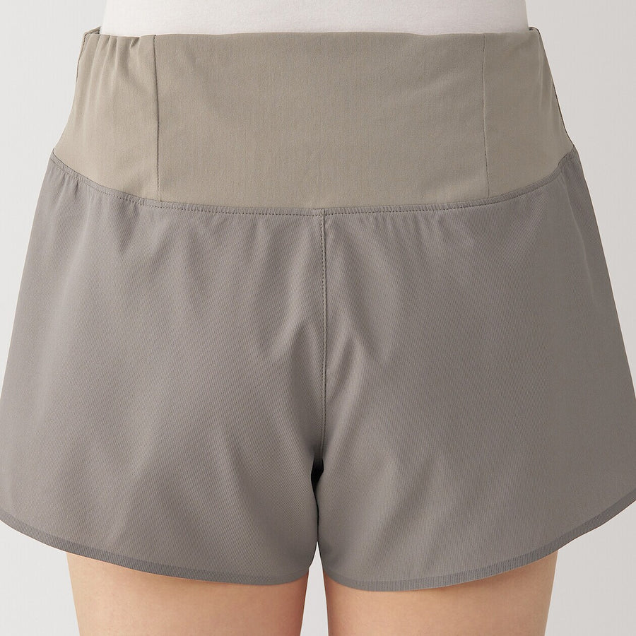 W's UV protection quick dry activewear short pantsLt greyXS