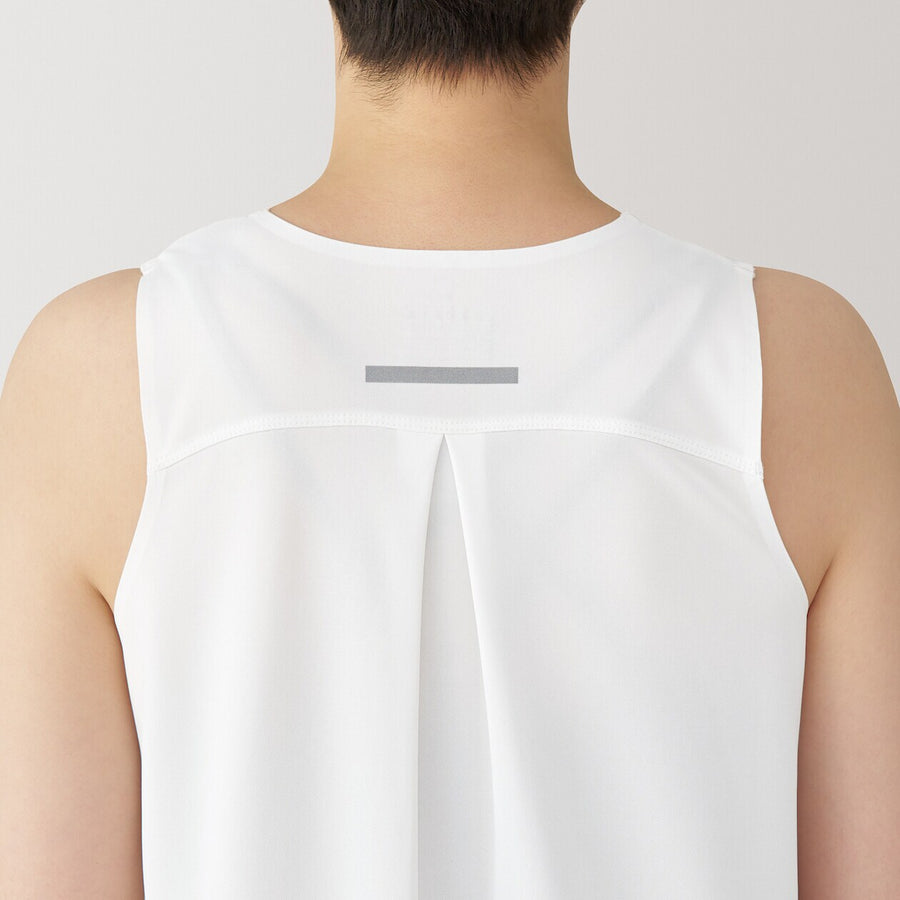 W's Anti-sweat stain activewear tank topWhiteXS