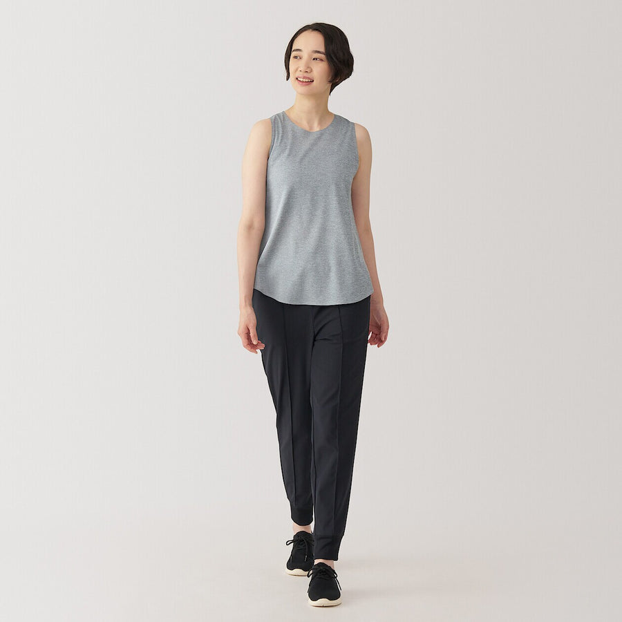 W's Anti-sweat stain activewear tank topWhiteXS