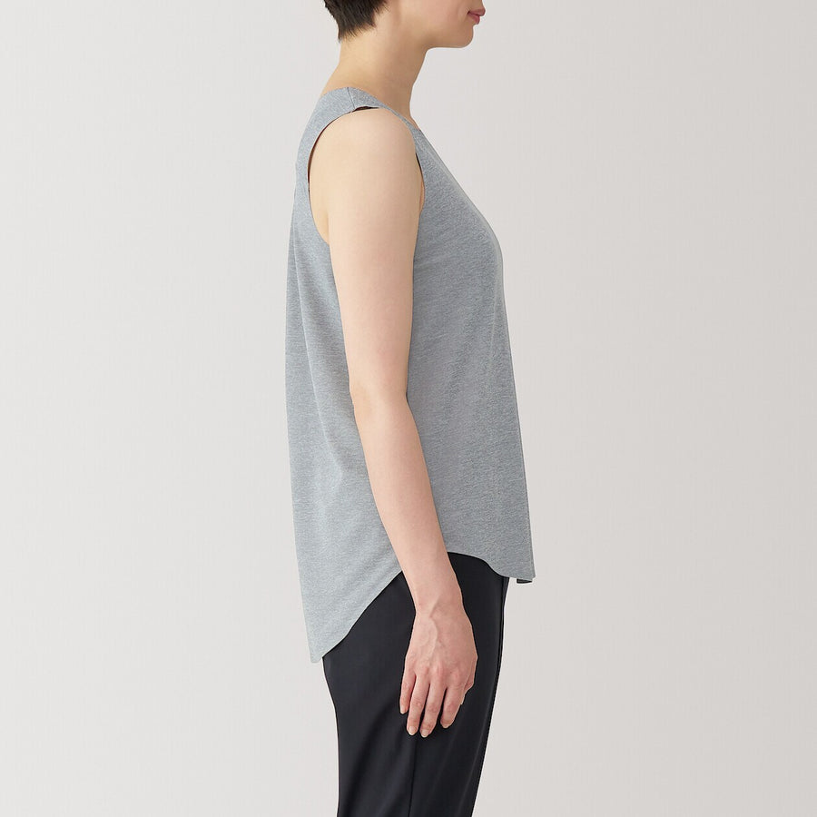 W's Anti-sweat stain activewear tank topWhiteXS