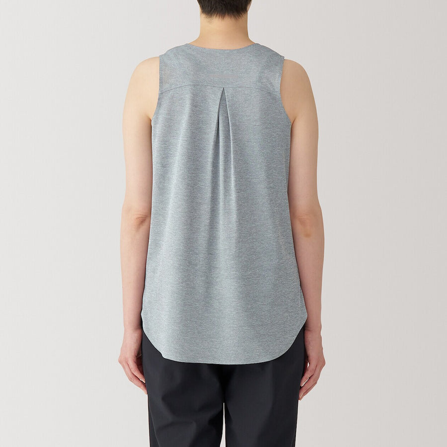 W's Anti-sweat stain activewear tank topWhiteXS