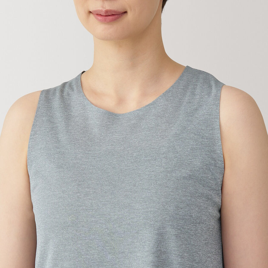 W's Anti-sweat stain activewear tank topWhiteXS