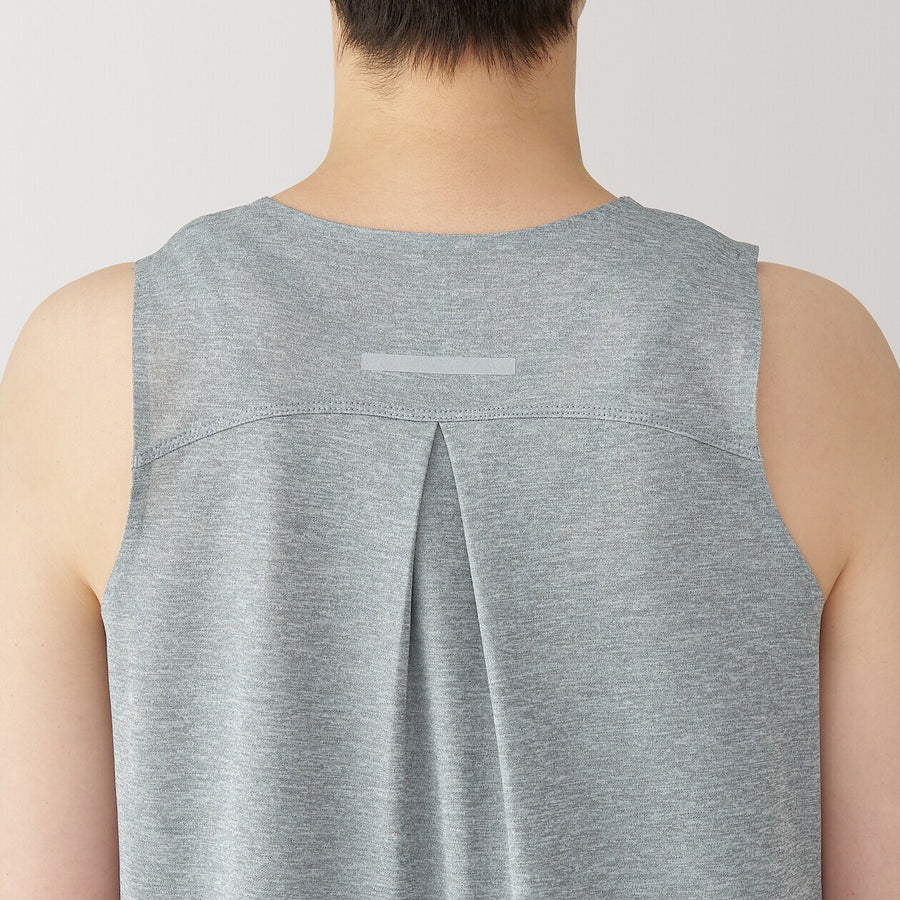 W's Anti-sweat stain activewear tank topWhiteXS