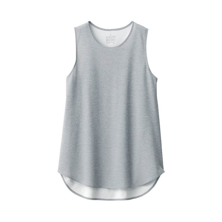 W's Anti-sweat stain activewear tank topWhiteXS