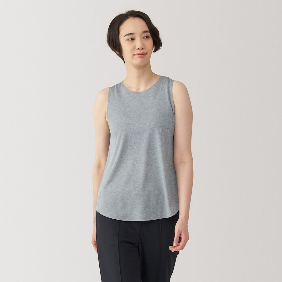 W's Anti-sweat stain activewear tank topWhiteXS