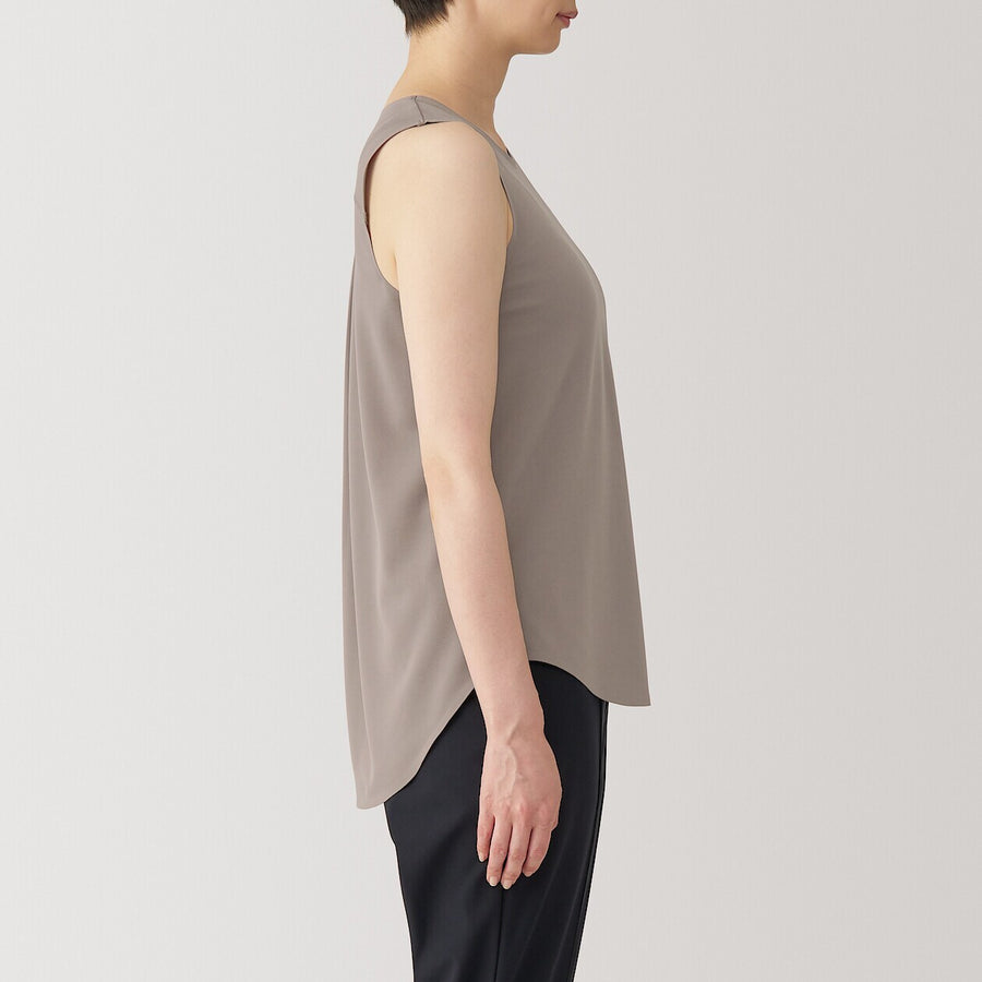 W's Anti-sweat stain activewear tank topWhiteXS