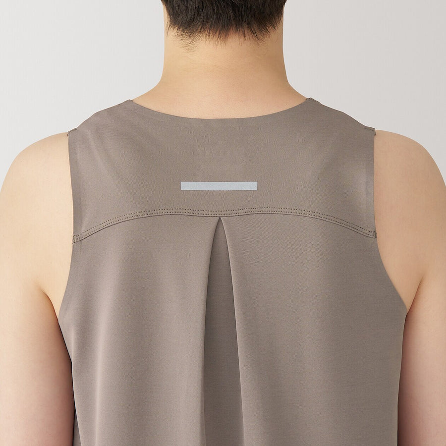 W's Anti-sweat stain activewear tank topWhiteXS