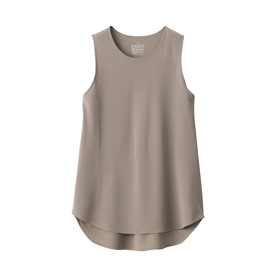 W's Anti-sweat stain activewear tank topWhiteXS