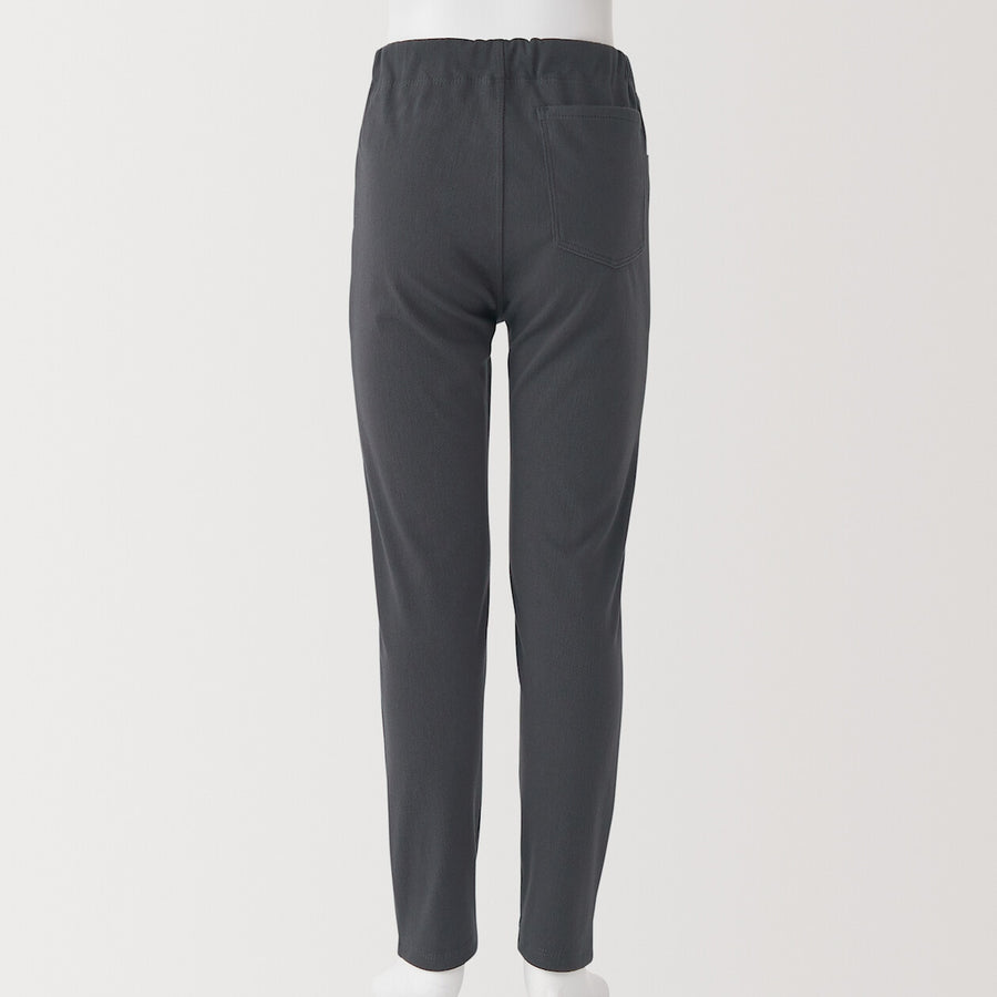 K's Jersey color leggings pants Charcoal Grey110
