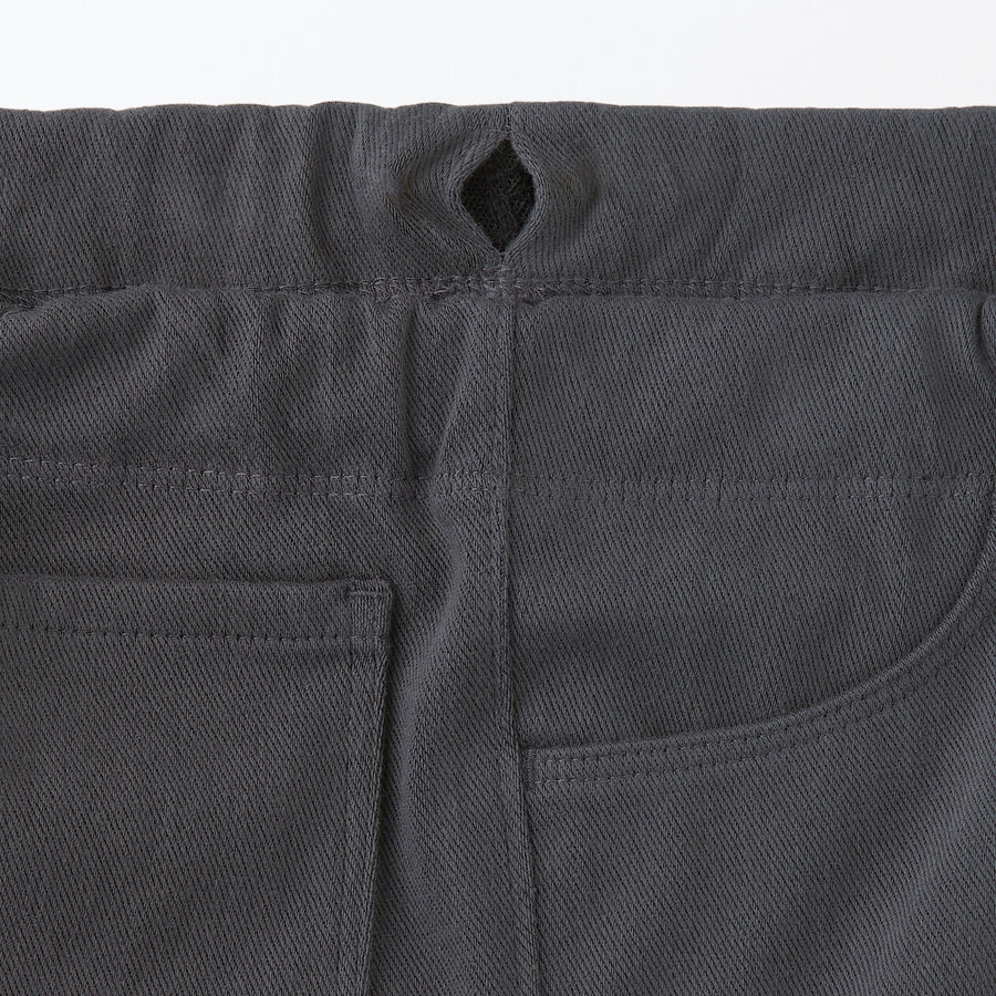 K's Jersey color leggings pants Charcoal Grey110