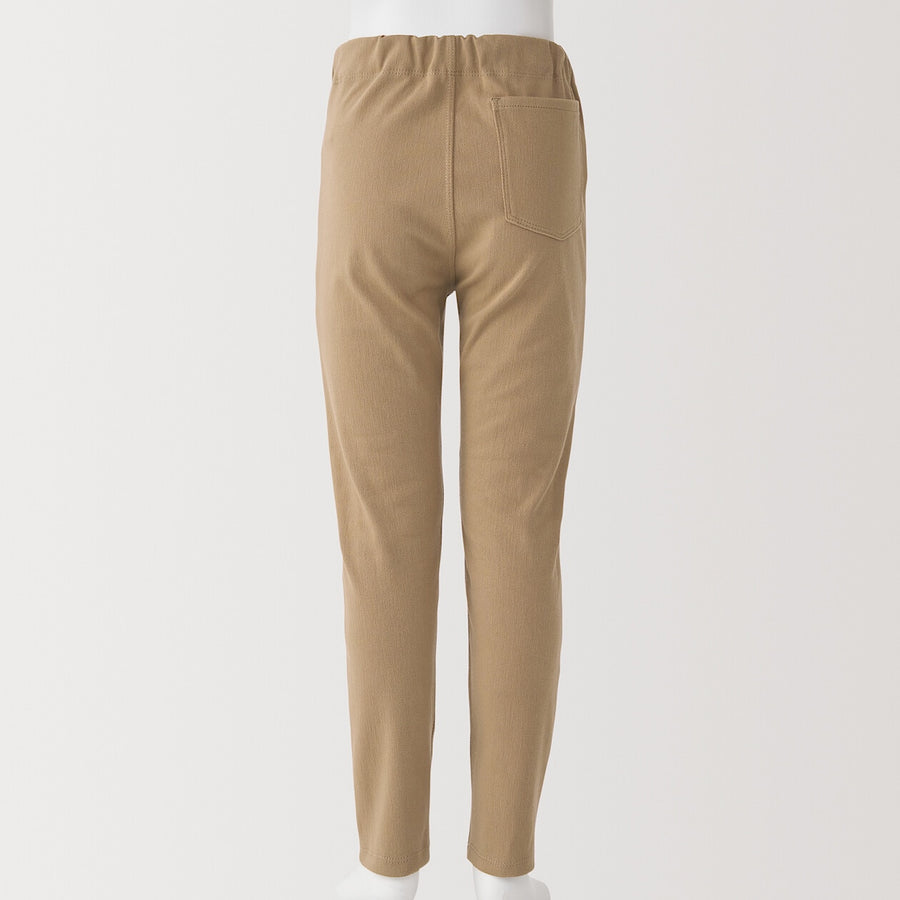 K's Jersey color leggings pants Charcoal Grey110