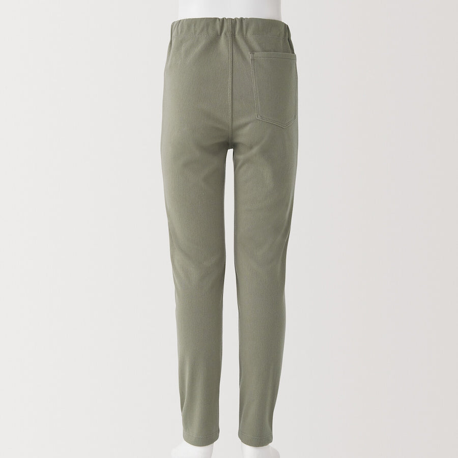 K's Jersey color leggings pants Charcoal Grey110