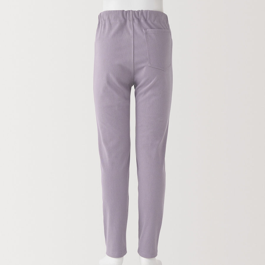 K's Jersey color leggings pants Charcoal Grey110