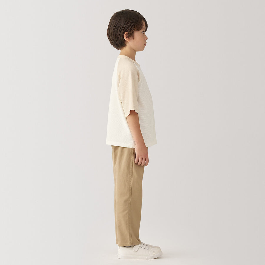 K's Quick Dry 1/2 sleeve T-shirt Off White 110