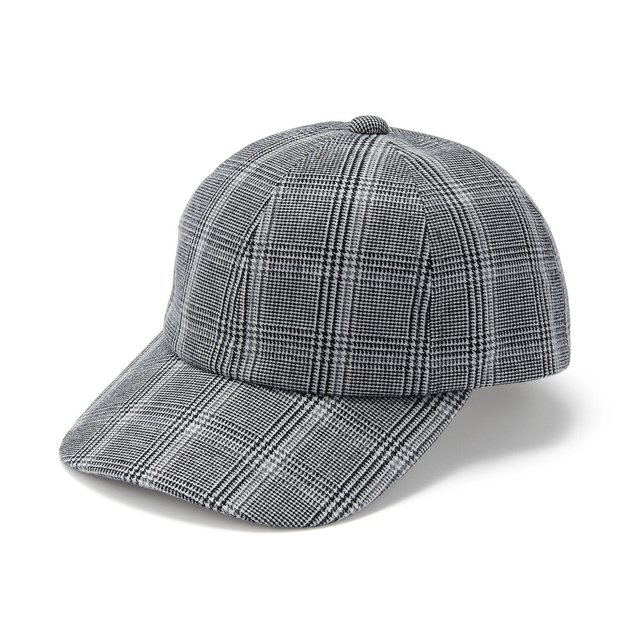 Double-brushed flannel Cap Black 55-59cm