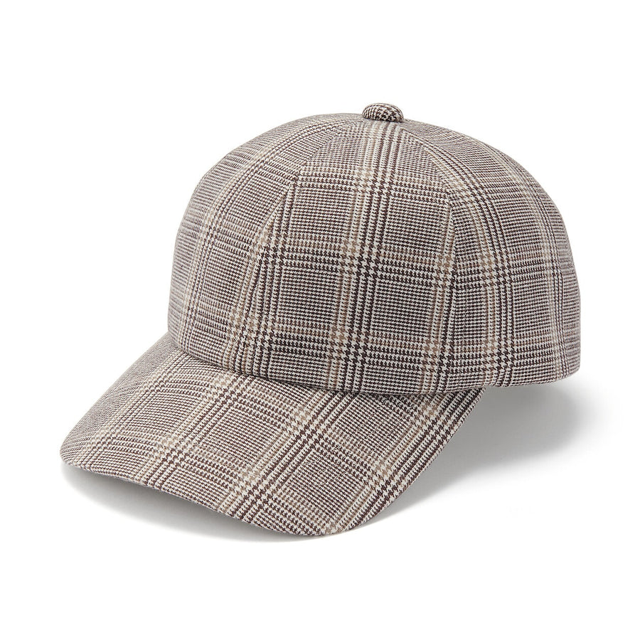 Double-brushed flannel Cap Black 55-59cm