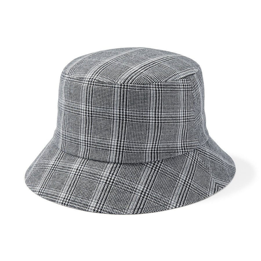 Double-brushed flannel Bucket Hat Black 56.5-59cm